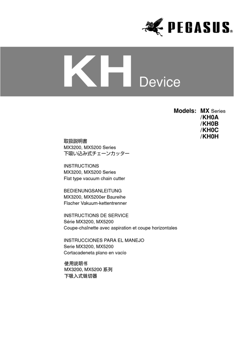Pegasus KH Series instructions