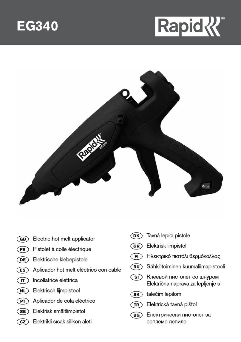 Rapid EG340 User manual