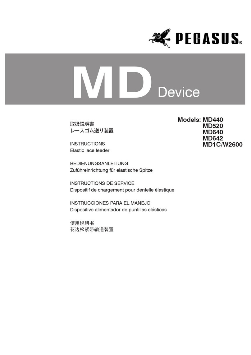 Pegasus MD440 instructions