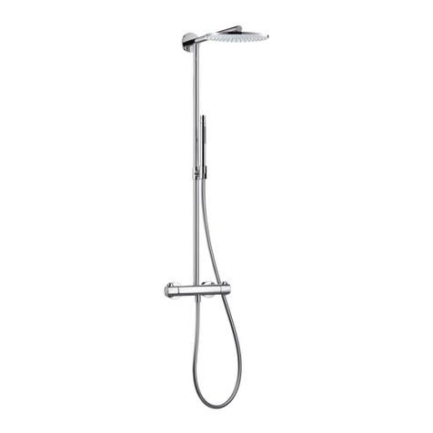 Hans Grohe Raindance Showerpipe 27167000 Manual Hans Grohe Raindance Showerpipe 27167000 Manual