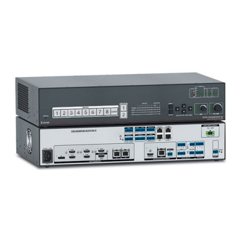Extron electronics DTP2 CrossPoint 82 user guide