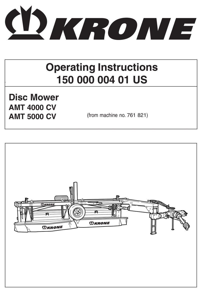 Krone AMT 4000 CV User manual