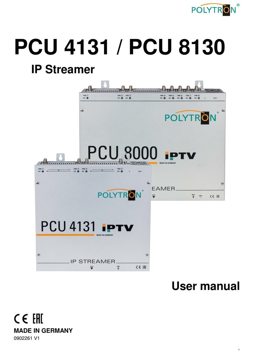 Polytron PCU 4131 user manual