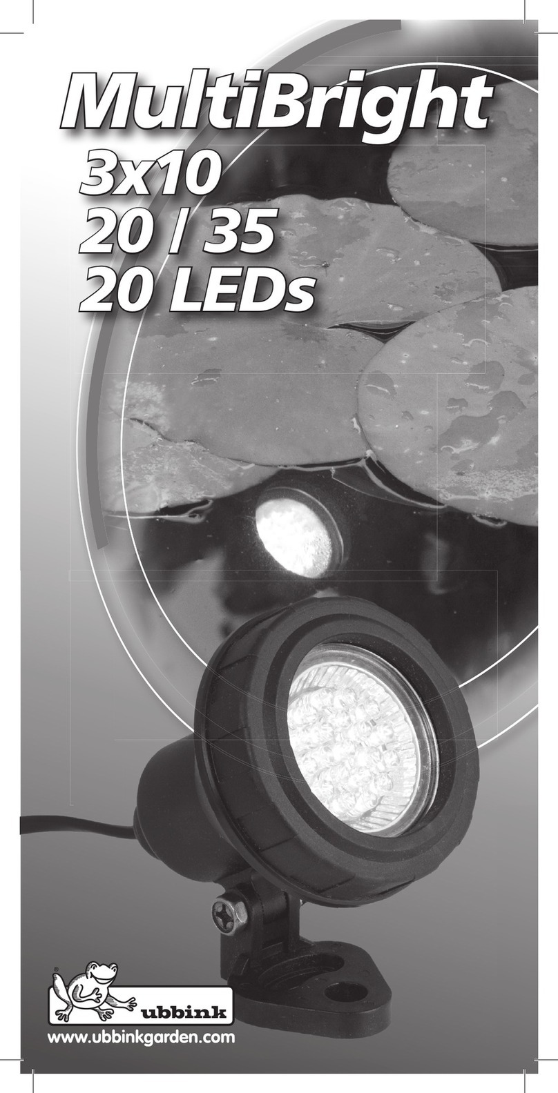 ubbink MultiBright Series Directions for use