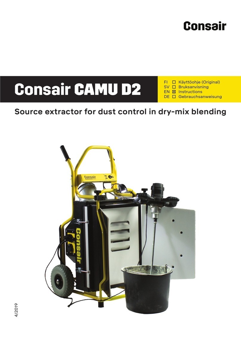 Consair CAMU D2 instruction manual
