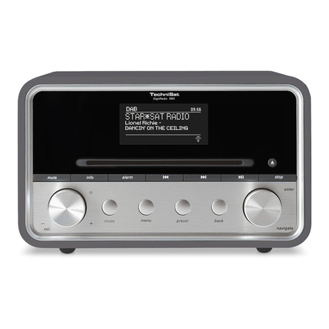 TechniSat DIGITRADIO 580 User manual