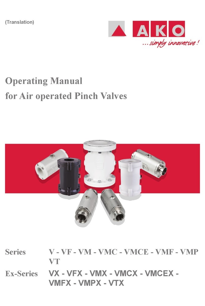 AKO V Series operating manual