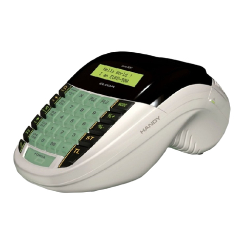 ELCOM Euro-500 Handy Series Service manual
