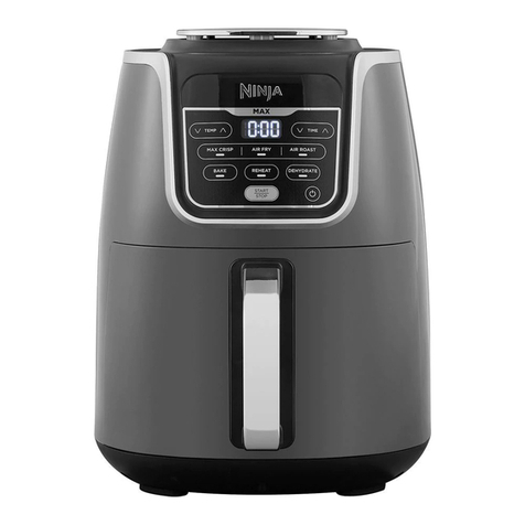 Ninja AIR FRYER MAX AF160UK Series User manual