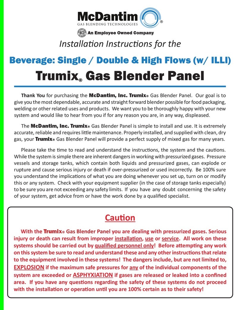 McDantim Trumix Single installation instructions