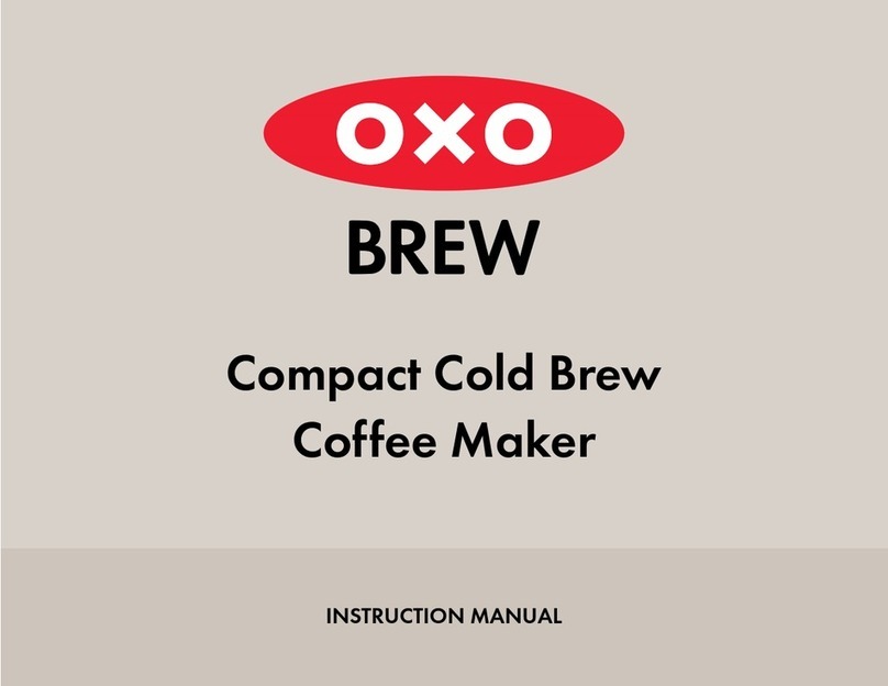 OXO BREW instruction manual