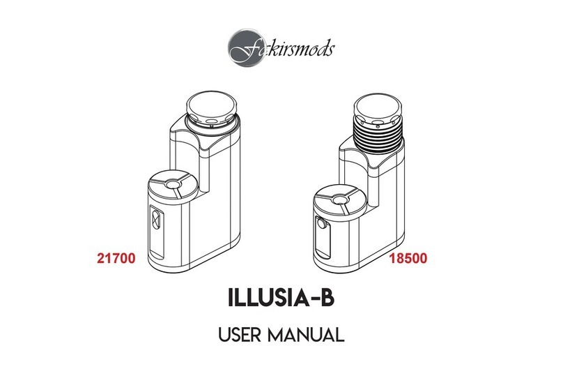Fakirs Mods ILLUSIA-B 21700 user manual