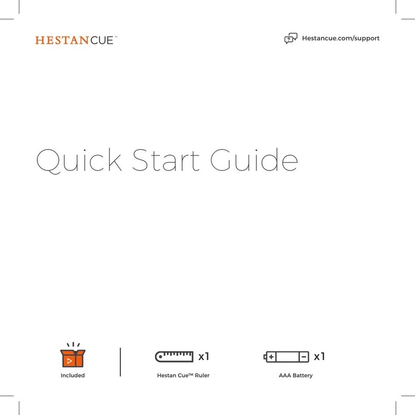 hestan HESTANCUE User manual
