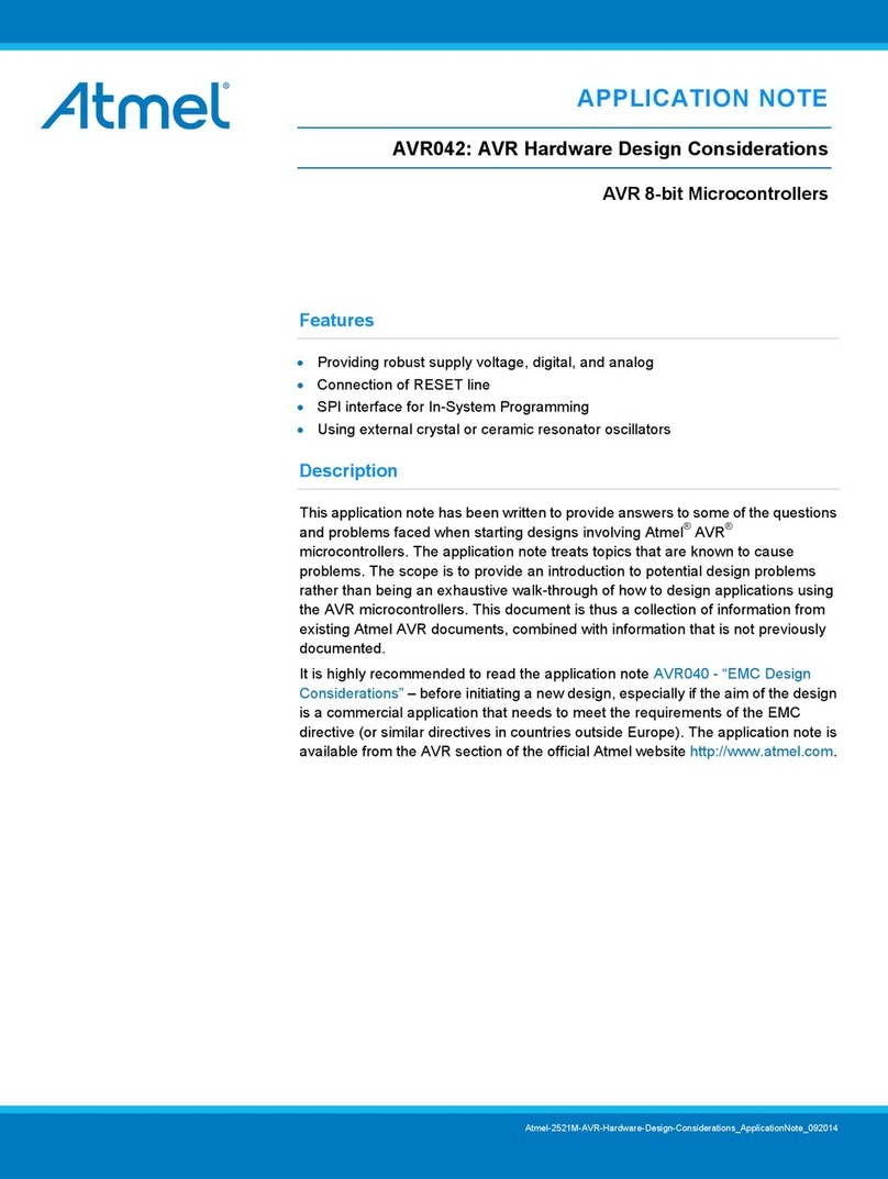 Atmel AVR042 Application note