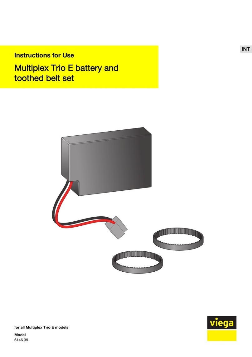 Viega Multiplex Trio E 6146.39 Instructions for use