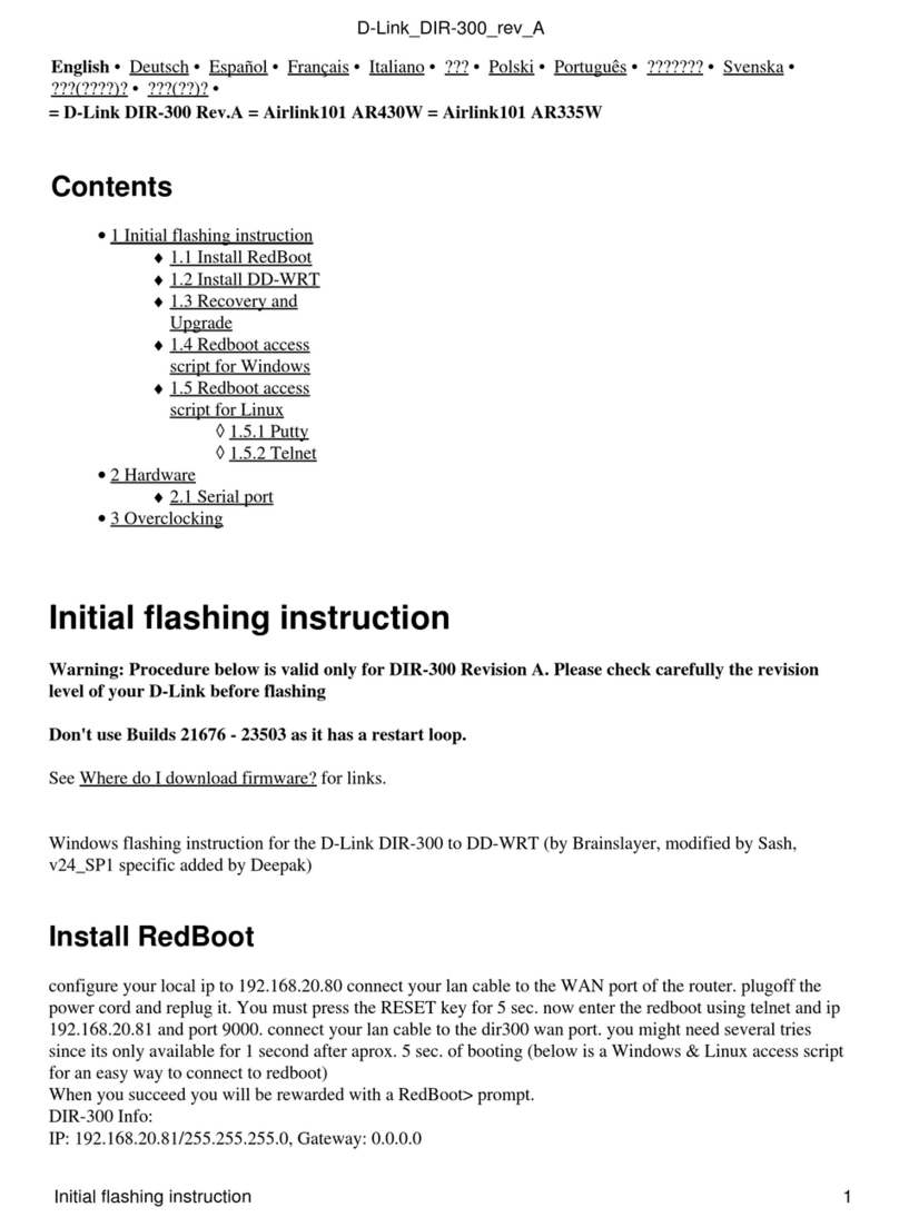 D-Link DIR-300 - Wireless G Router User manual