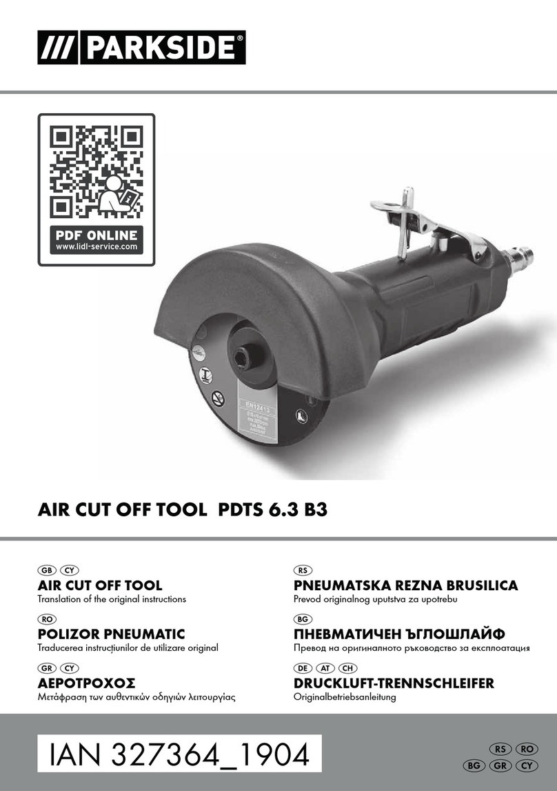 Parkside PDTS 6.3 B3 Translation of the original instructions