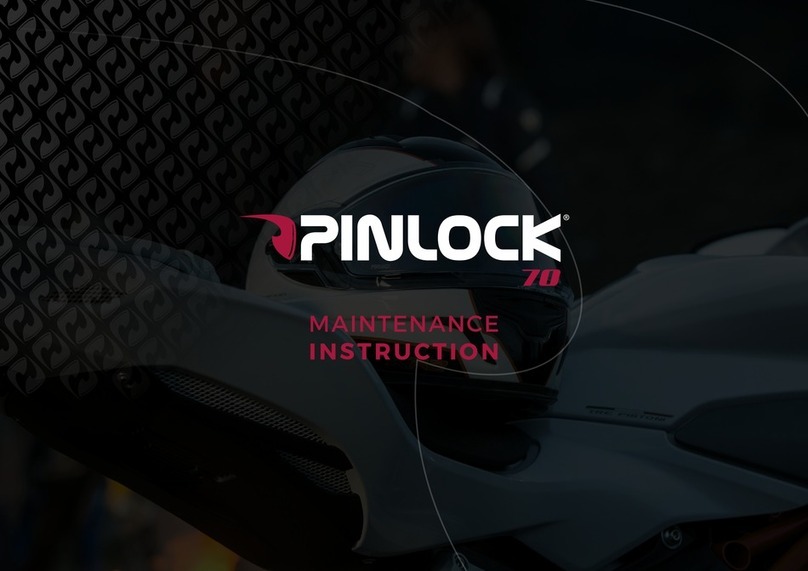 Pinlock 70 Maintenance Instruction