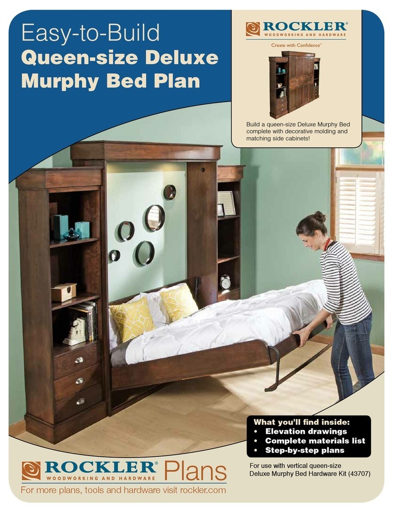Rockler Deluxe Murphy manual Rockler Deluxe Murphy manual
