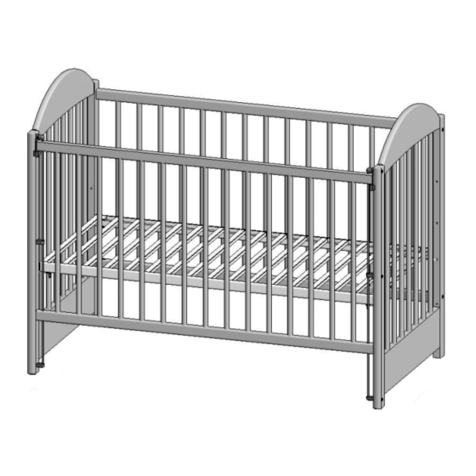 Furniture Solutions Kuba Cot II KUCO User manual Furniture Solutions Kuba Cot II KUCO User manual