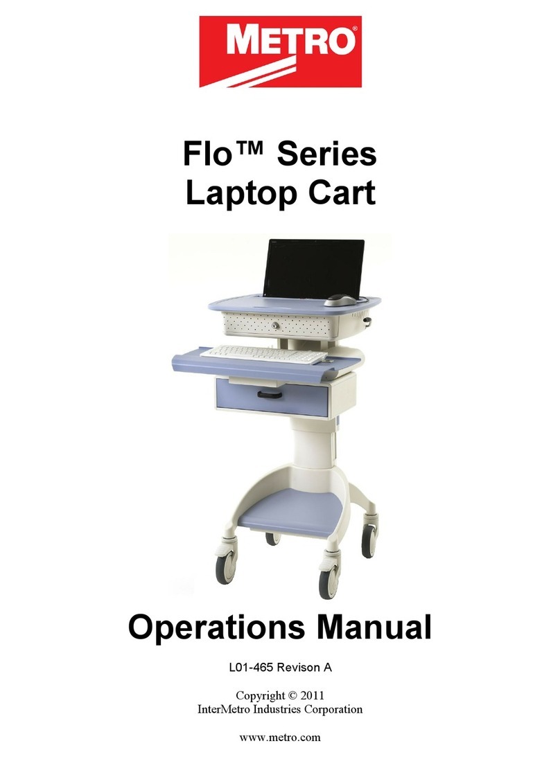 Metro DataVac Flo Series User manual