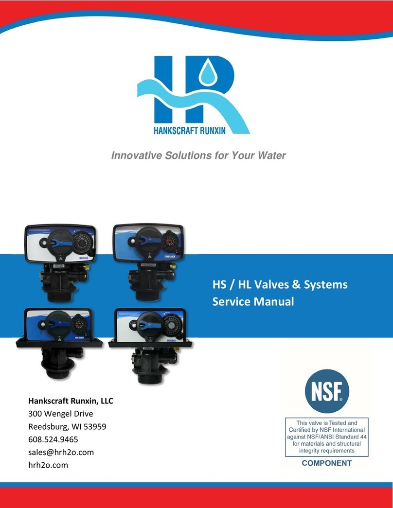Hankscraft Runxin HS Series Service manual