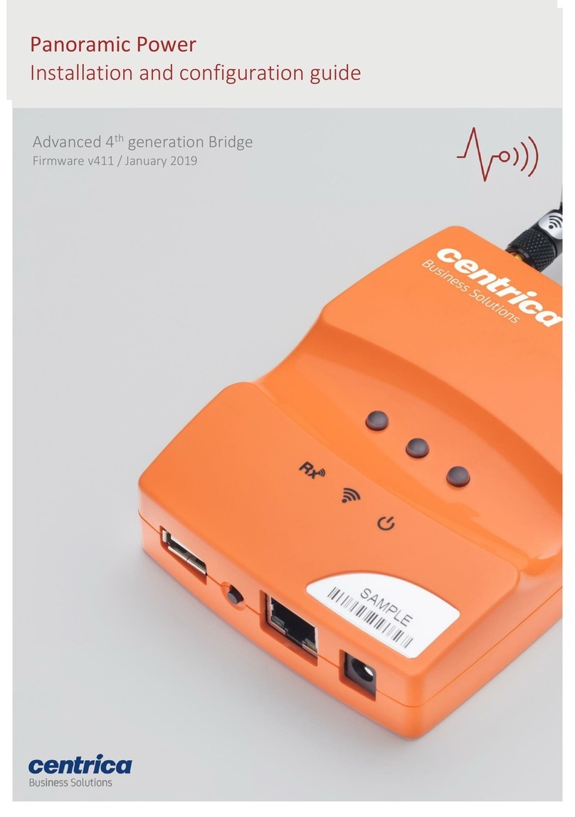 Centrica Panoramic Power Installation and configuration guide