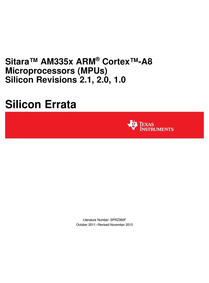Texas Instruments Sitara AM1335 Series User manual