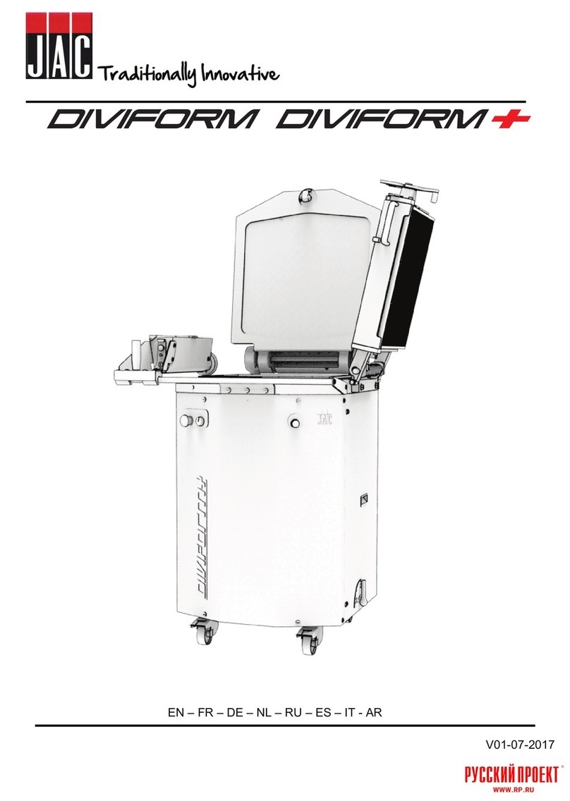 JAC DIVIFORM User manual