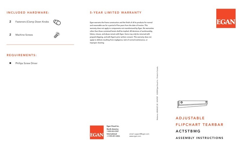 EGAN ACTSTBMG User manual