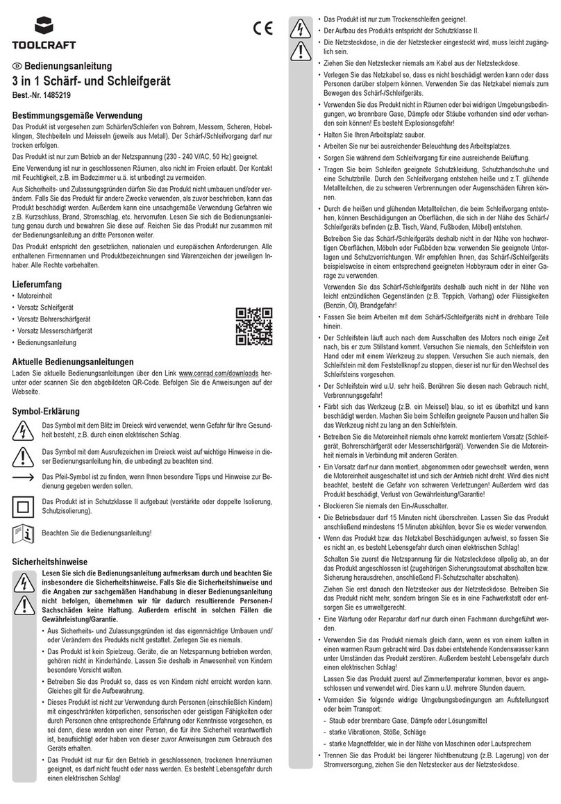 TOOLCRAFT 1485219 operating instructions