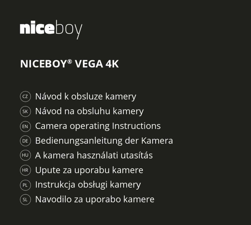 Niceboy VEGA 4K operating instructions