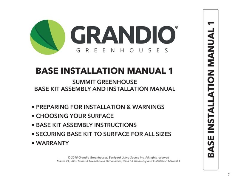 Grandio Summit Series installation manual Grandio Summit Series installation manual
