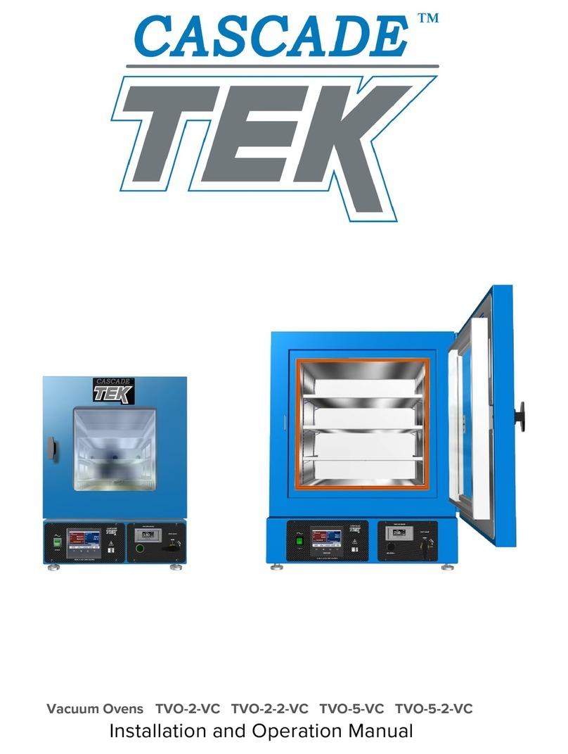 Cascade TEK TVO-5-VC Setup guide