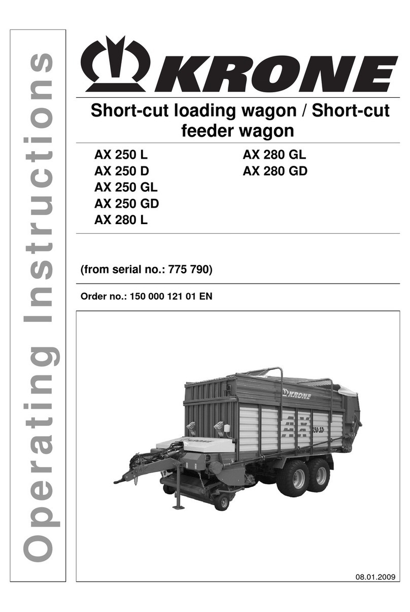 Krone AX 250 L User manual