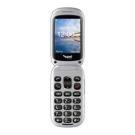 Opel mobile FlipPhonePlus User manual