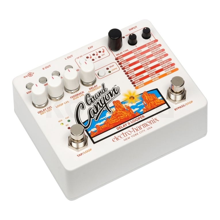 Electro-Harmonix Grand Canyon User manual