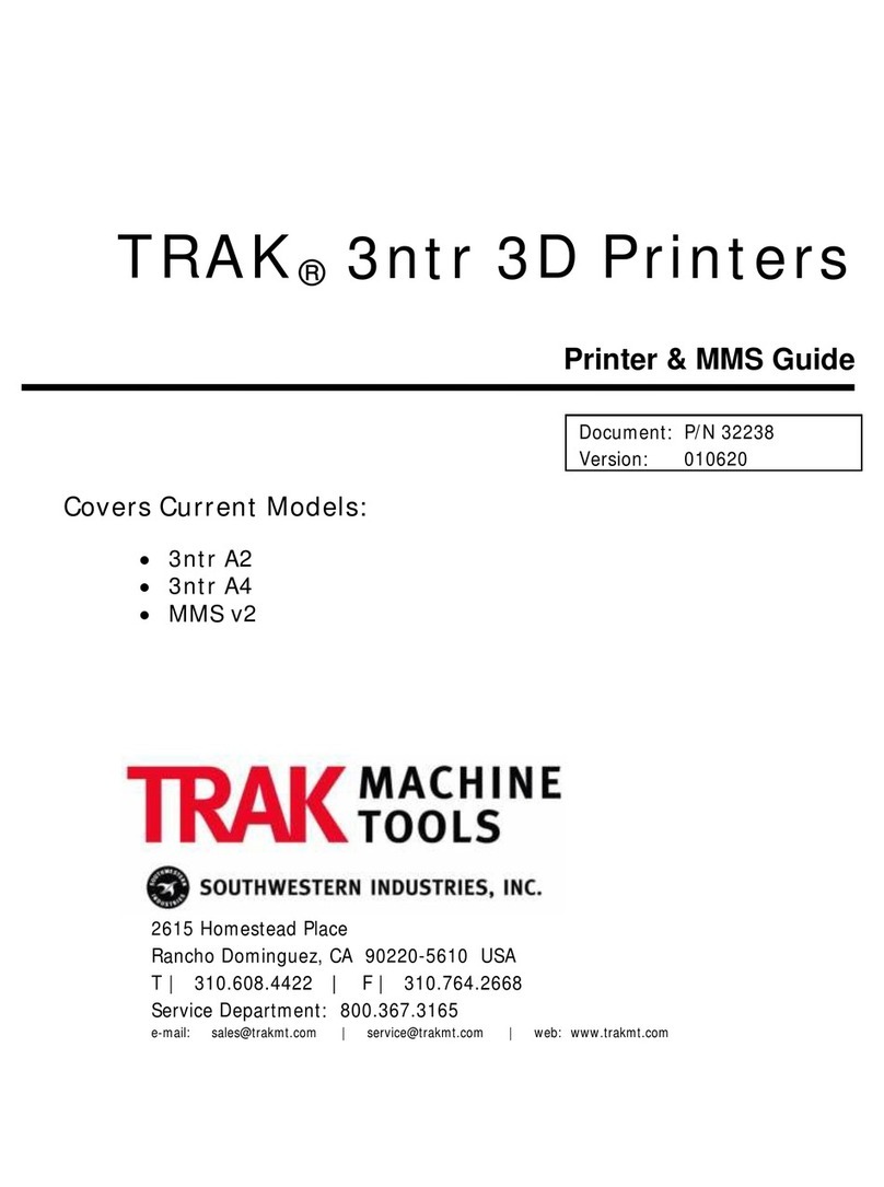TRAK 3ntr Series User manual