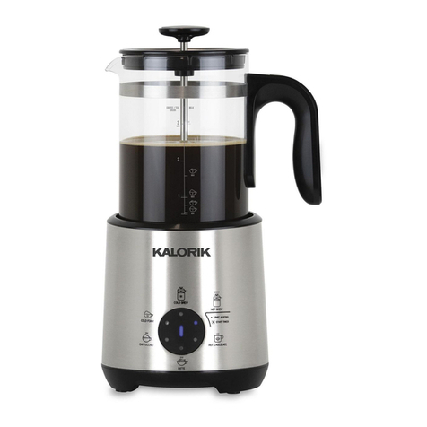 Kalorik BARTISTA DRM 45395 manual