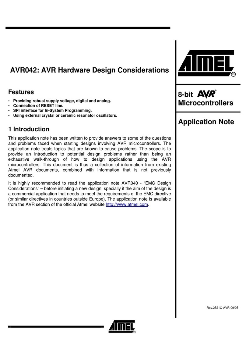 Atmel AVR042 Application note