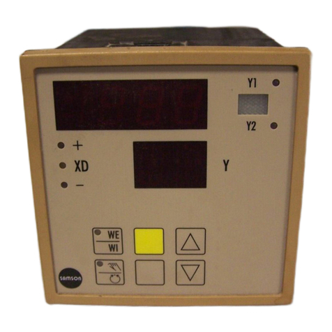 Samson Trovis 6400 Mounting and operating instructions
