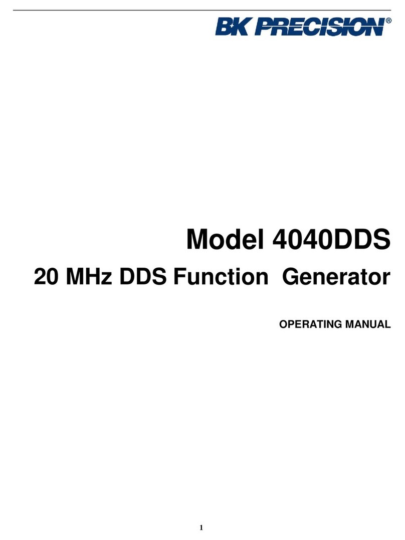 B+K precision 4040DDS User manual