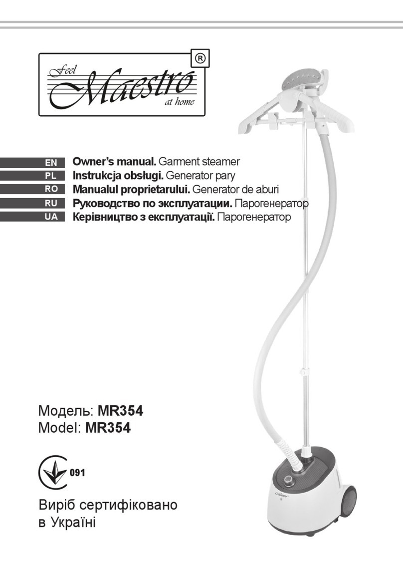 Maestro MR354 owner's manual