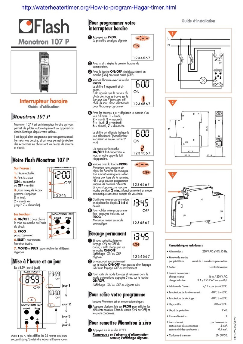 Flash Monotron 107 P User manual