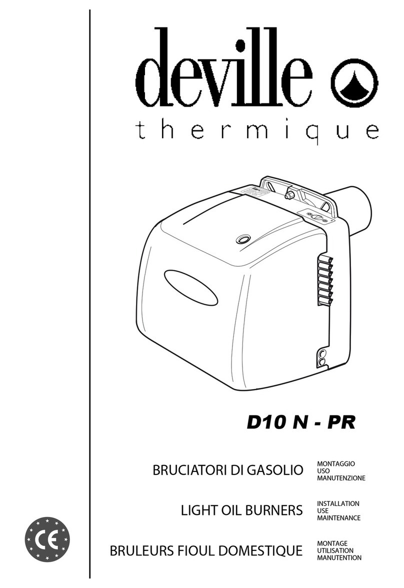deville D10 N - PR Installation - use - maintenance