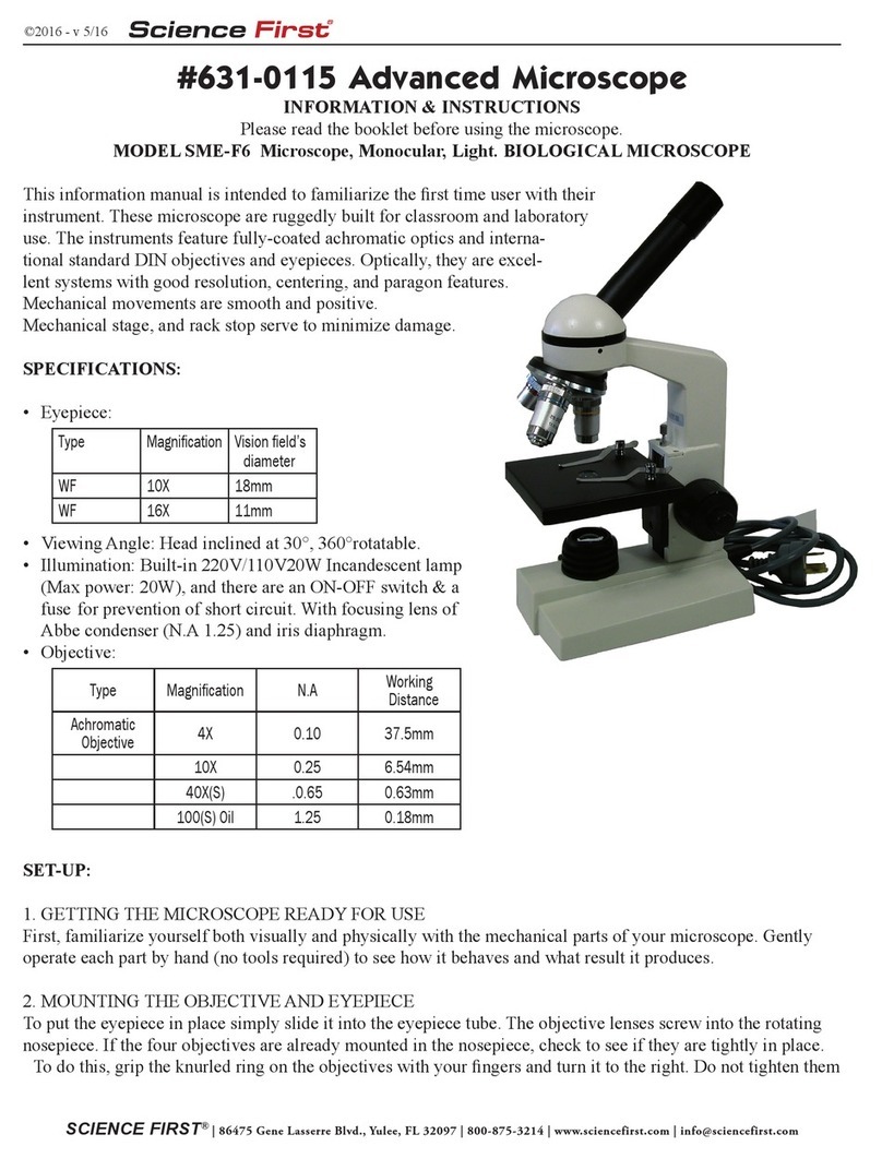 Science First SME-F6 Information & Instructions