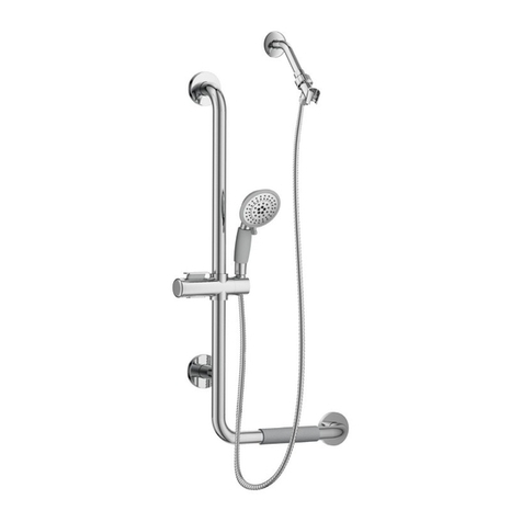 Pulse Shower Spas ErgoSlideBar 4001-SSP User manual