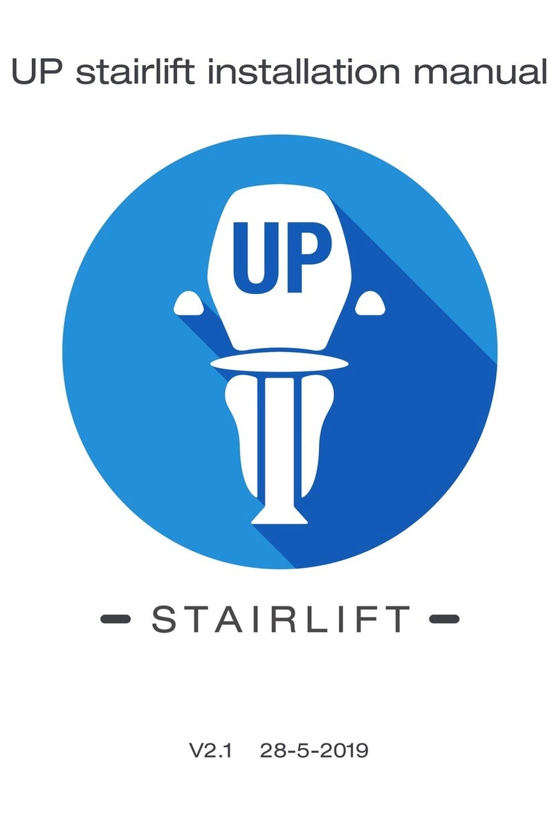 DeVi-Stairlifts UP installation manual