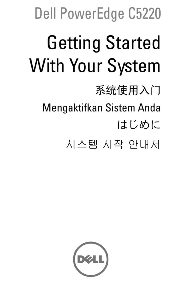 Dell PowerEdge C5220 User manual