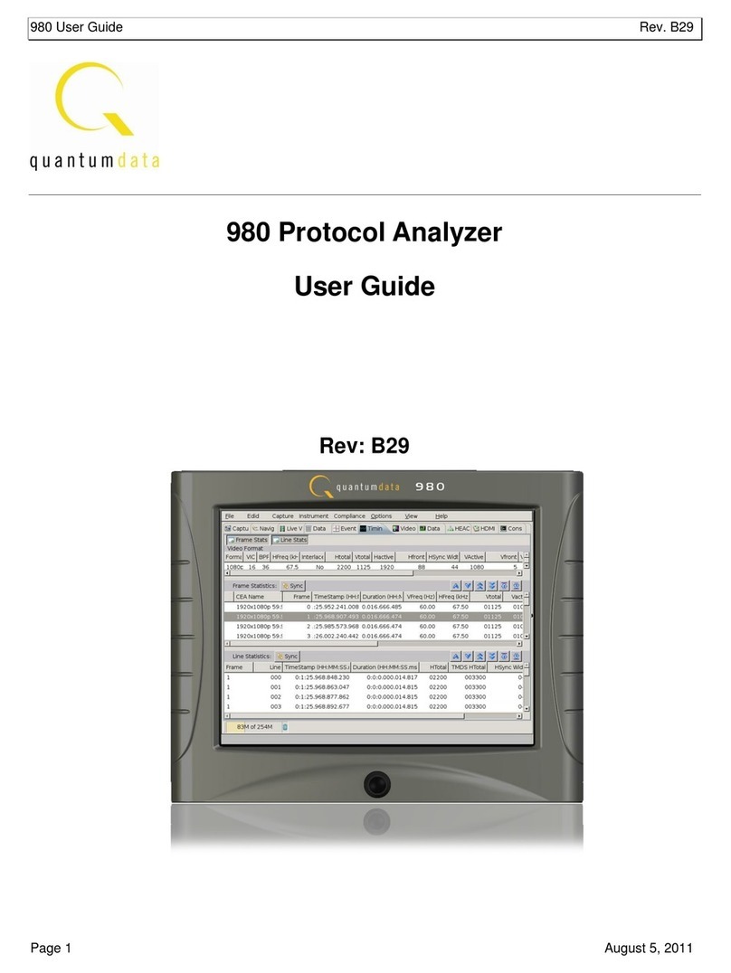 Quantum Data 980 user guide